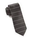 Institute Stripe Black Tie
