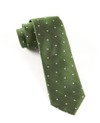 Ringside Dots Clover Green Tie