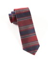 Halftime Horizontal Stripe Red Tie