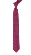 Gingham Shade Apple Red Tie