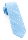 Dotted Dots Light Blue Tie