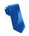 Herringbone Royal Blue Tie