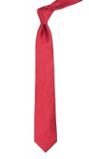 Sideline Solid Red Tie