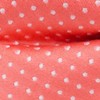 Pindot Coral Bow Tie