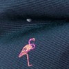 Pink Flamingo Navy Bow Tie