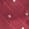Ringside Dots Burgundy Bow Tie