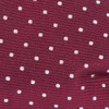 Mini Dots Burgundy Bow Tie