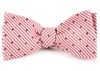 Down The Aisle Dots Red Bow Tie