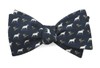 Boldrewood Chase Navy Bow Tie