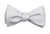 Opulent Light Silver Bow Tie