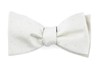 Suited Polka Dots Ivory Bow Tie