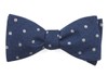 Dotted Hitch Classic Blue Bow Tie