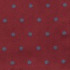 Dotted Hitch Red Bow Tie
