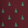 O Christmas Tree Burgundy Bow Tie