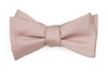 Union Solid Blush Pink Bow Tie