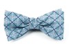 Chicago By Hancock Grid By Dwyane Wade Light Silver Bow Tie