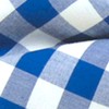 Cotton Table Plaid Royal Blue Bow Tie