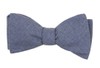 Foundry Solid Warm Blue Bow Tie