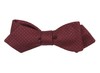 Flicker Burgundy Bow Tie