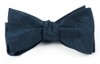 Fountain Solid Navy Bow Tie
