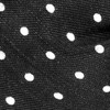 Dotted Dots Black Bow Tie