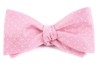 Destination Dots Pink Bow Tie