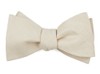 Linen Row Light Champagne Bow Tie