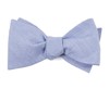 Linen Row Sky Blue Bow Tie