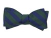 Lumber Stripe Hunter Green Bow Tie