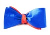 Solid Satin Royal Blue Bow Tie