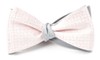 Opulent Static Blush Pink Bow Tie