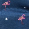 Flamingo Plaid Navy Bow Tie