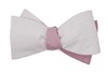 Linen Row Dot Blush Pink Bow Tie