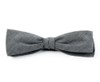 Classic Chambray Soft Grey Bow Tie