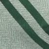 Wool Path Stripe Moss Green Bow Tie