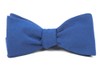 Solid Wool Classic Blue Bow Tie