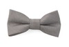 Bhldn Linen Row Silver Bow Tie