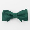 Bhldn Linen Row Hunter Green Bow Tie