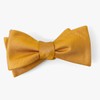 Herringbone Vow Marigold Bow Tie