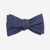Linen Row Navy Bow Tie