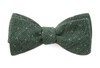 Redwood Dot Hunter Green Bow Tie