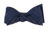 Barberis Wool Sotto Blue Bow Tie