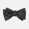 Glimmer Black Bow Tie