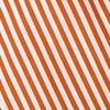 Orange Stripe Pajama Set