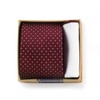 Burgundy Tie Box Gift Set