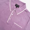 Tipped Cotton Sweater Lilac Polo