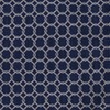 Chain Reaction Navy Pocket Square