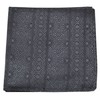 Interlaced Charcoal Pocket Square