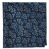 Intellect Floral Navy Pocket Square