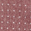 Knotted Dots Raspberry Pocket Square